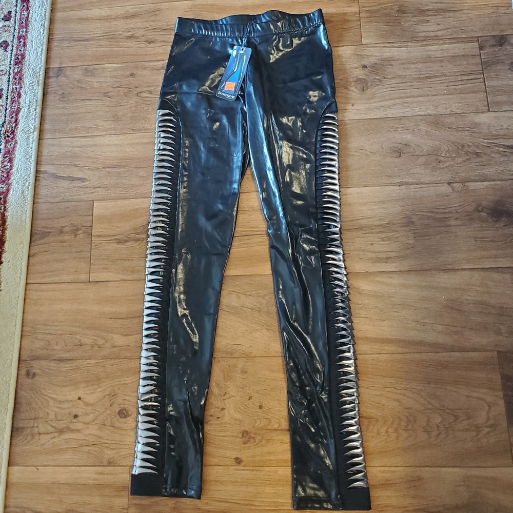 NWT Wet Look Leggings